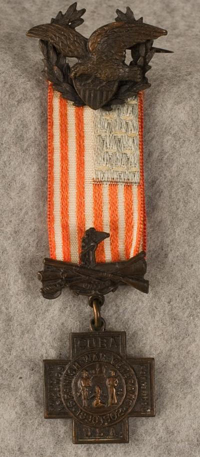 Spanish American War Veterans Mini Medal