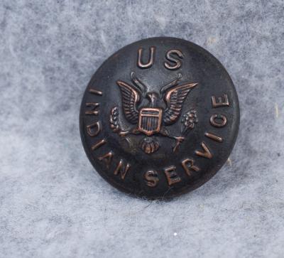 US Indian Service Uniform Button