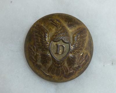 Civil War Dragoon Button D