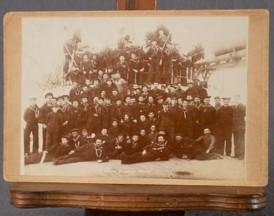 USS Maine Crew Photograph