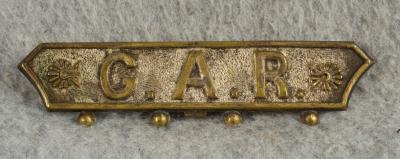 GAR Grand Army of the Republic Medal Hanger Bar