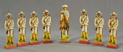 Spanish American War Toy Soldiers Set