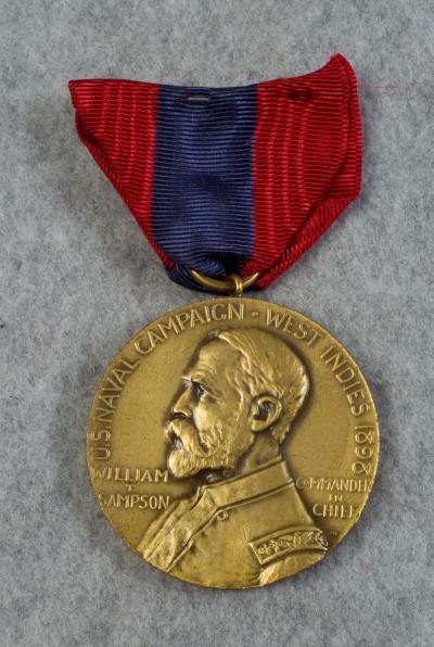 Sampson Naval Campaign Medal West Indies 1898