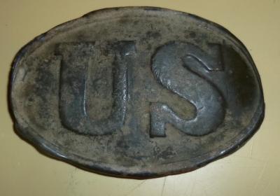 Civil War Dug Belt Buckle