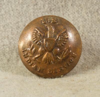 US Indian Service Uniform Button Tiffany & Co