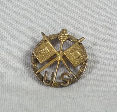 Sweetheart Pin US Signal Corps