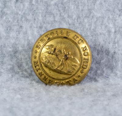 Minnesota State Militia Guard Button