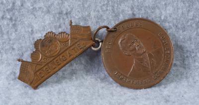 GAR 25th Encampment Warsaw Indiana Medal 1904