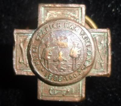 Spanish American War Veteran Button