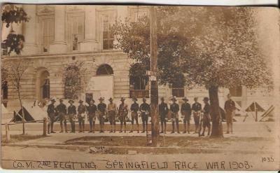 Photo 1908 Springfield Race War