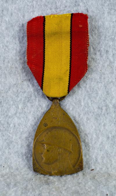 WWI Belgian War Commemorative Medal 1914 1918