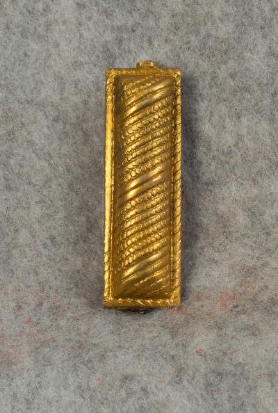 WWI Officer Faux Bullion 2nd Lieutenant Rank Bar