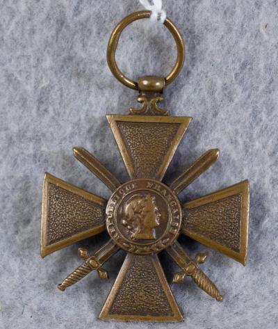 WWI French Croix De Guerre Medal 1918