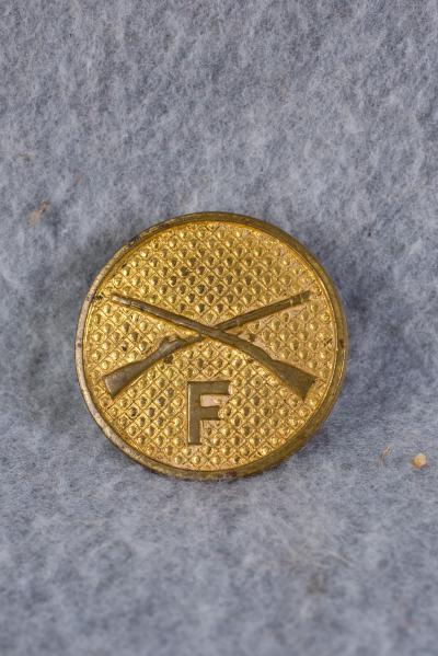 Collar Disc Infantry F Troop 1930s