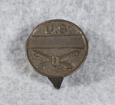 WWI Coastal Artillery Equipment Marker Disk