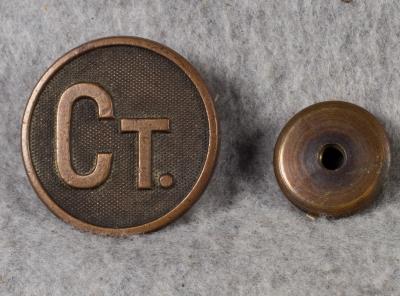 WWI Connecticut National Guard Collar Insignia