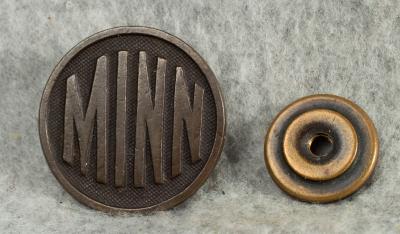 WWI Minnesota National Guard Collar Disk