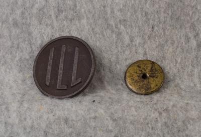 WWI Illinois National Guard Collar Insignia