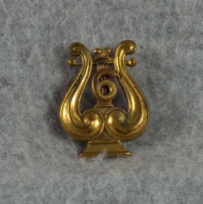 US 6th Musician Band Collar Insignia