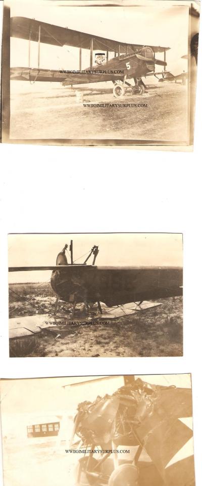 WWI Photo Grouping Aviation Planes