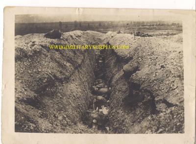 WWI Verdun Photo Gassed Germans