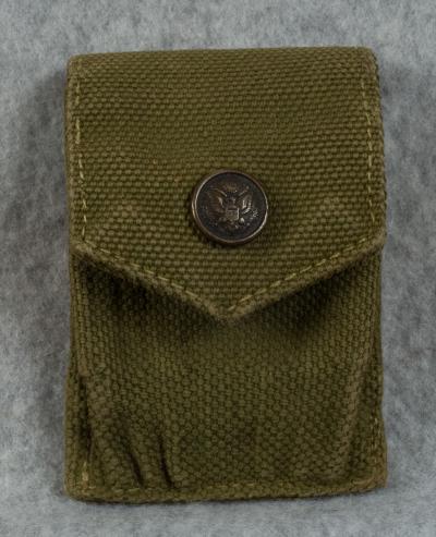 WWI M1910 Garrison Belt Cartridge Pouch Eagle Snap