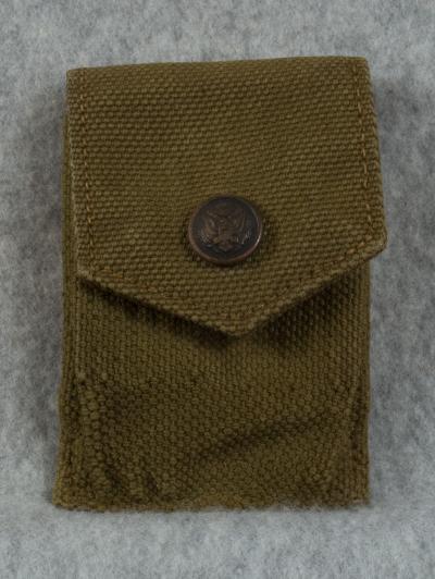 WWI M1910 Garrison Belt Cartridge Pouch Eagle Snap