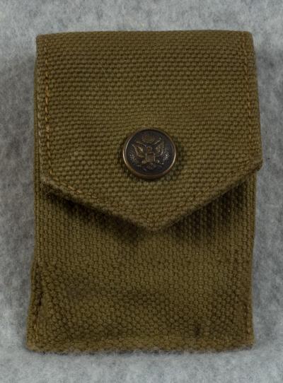 WWI M1910 Garrison Belt Cartridge Pouch Eagle Snap