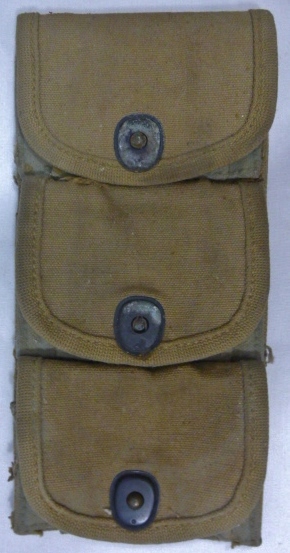 WWI Revolver Half Moon Clip Ammo Pouch