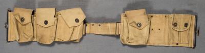 WWI BAR Web Cartridge Belt