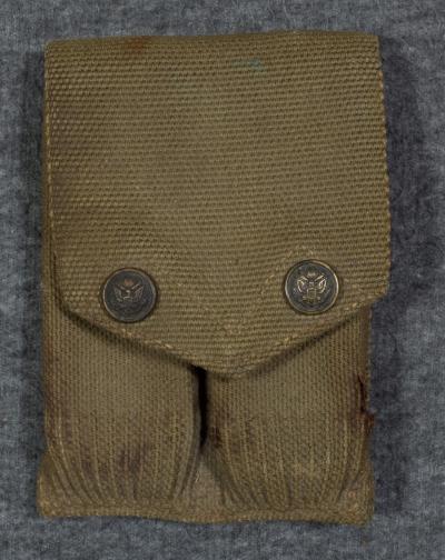 WWI Model 45 Spare Magazine Clip Pouch 