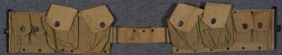 WWI BAR Web Cartridge Belt 2nd Assistant 