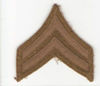 WWI Corporal Rank Patch