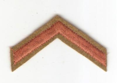 WWI Discharge Service Stripe Patch