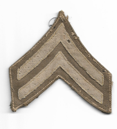 WWI Corporal Rank Patch