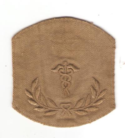 WWI Medical Master Hospital Sergeant Rank Chevron