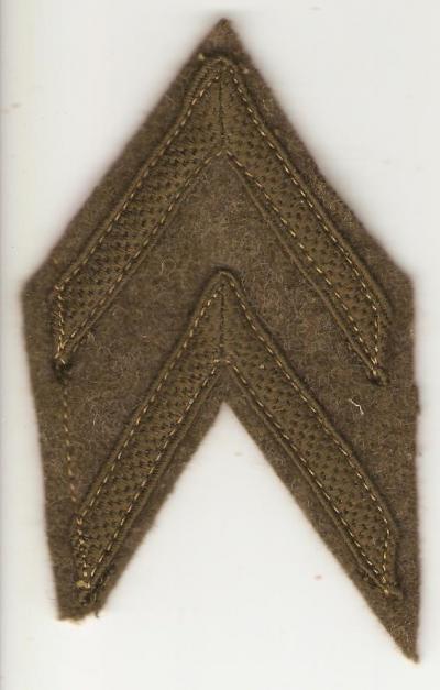 WWI Overseas Service Stripe Patch