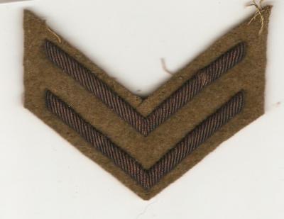 WWI Overseas Stripes Chevron Two