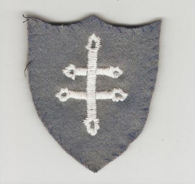 WWI 79th Infantry Division Patch Cross of Lorraine