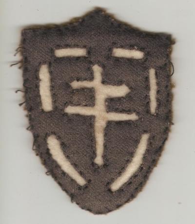 WWI 79th Infantry Division Patch Cross of Lorraine