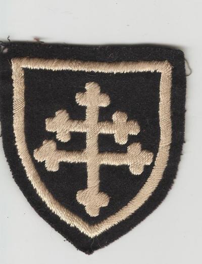 WWI 79th Infantry Division Patch Cross of Lorraine