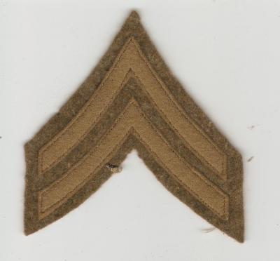 WWI Corporal Rank Patch