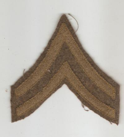 WWI Corporal Rank Patch