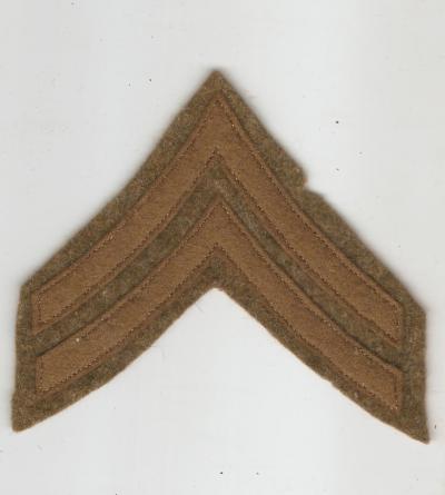 WWI Corporal Rank Patch