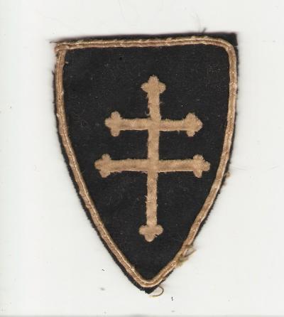 WWI 79th Infantry Division Patch Cross of Lorraine