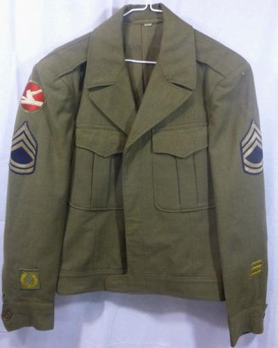 WWII Era 84th Infantry Ike Jacket 36R