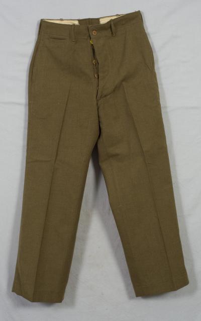 WWII US Army Trousers Pants 31x29