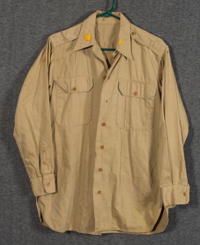 WWII Khaki Medical Officers Shirt