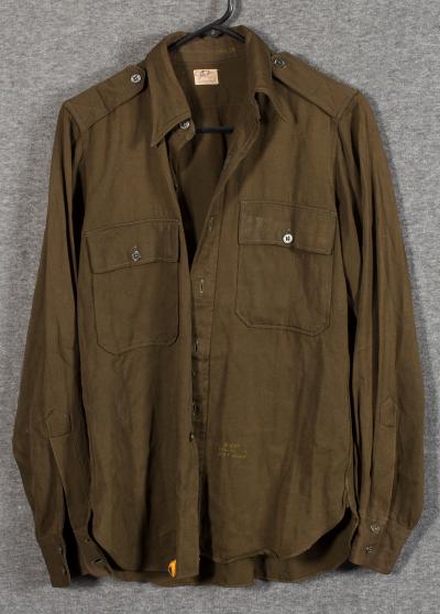 WWII Dark Brown Officers Shirt