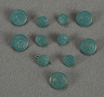 WWII USMC Marine Corps Female Uniform Buttons